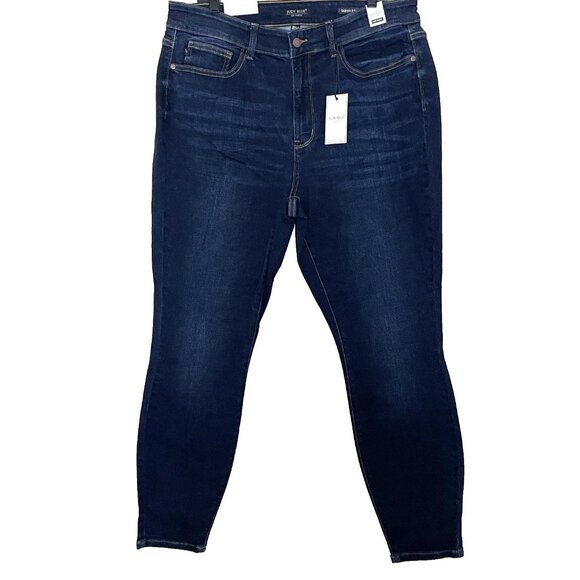 Judy Blue Skinny Fit Jeans Size 18W Dark Wash Stretch Denim NWT - Picture 2 of 9